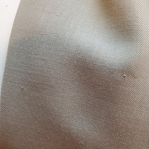 LANDS END SZ 8 Women 100% Wool Tan Khaki Single-Breasted Tailored Classic Blazer - Picture 11 of 11